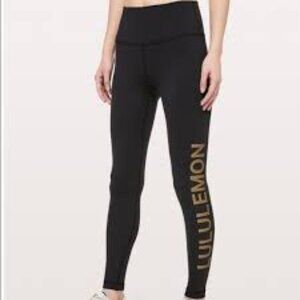 Lululemon Wunder Under High-Rise 7/8 Tight Lunar New Year 2019 Black